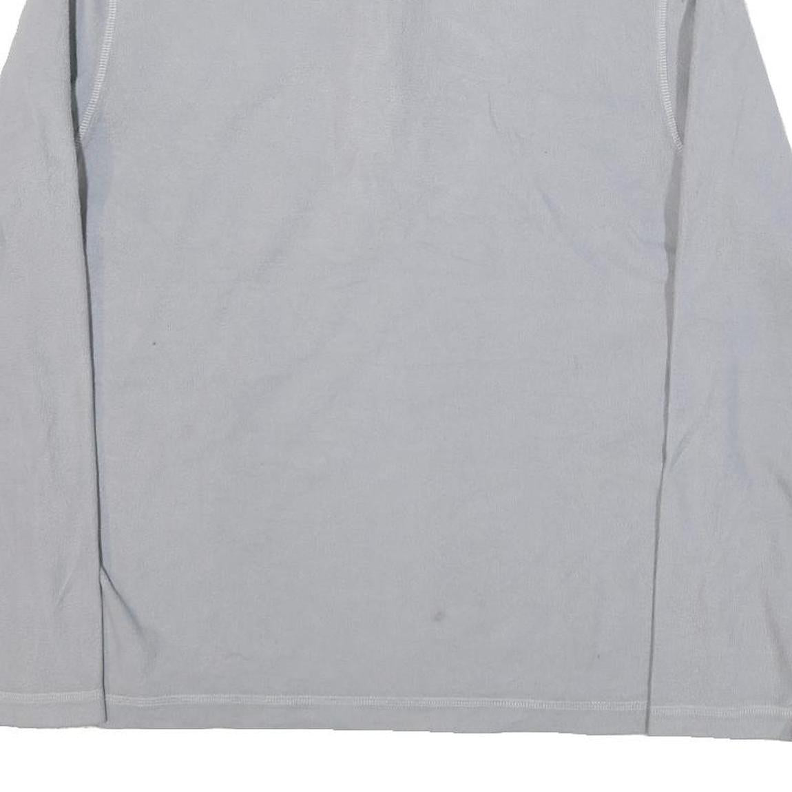 THE NORTH FACE Mens Light Grey Plain Pullover Crew Neck Basic Knit Jumper S