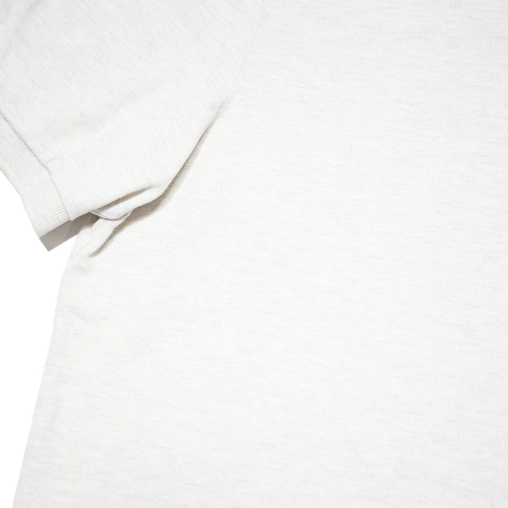 POLO RALPH LAUREN Mens White Short Sleeve Plain M Cotton Blend Classic Polo