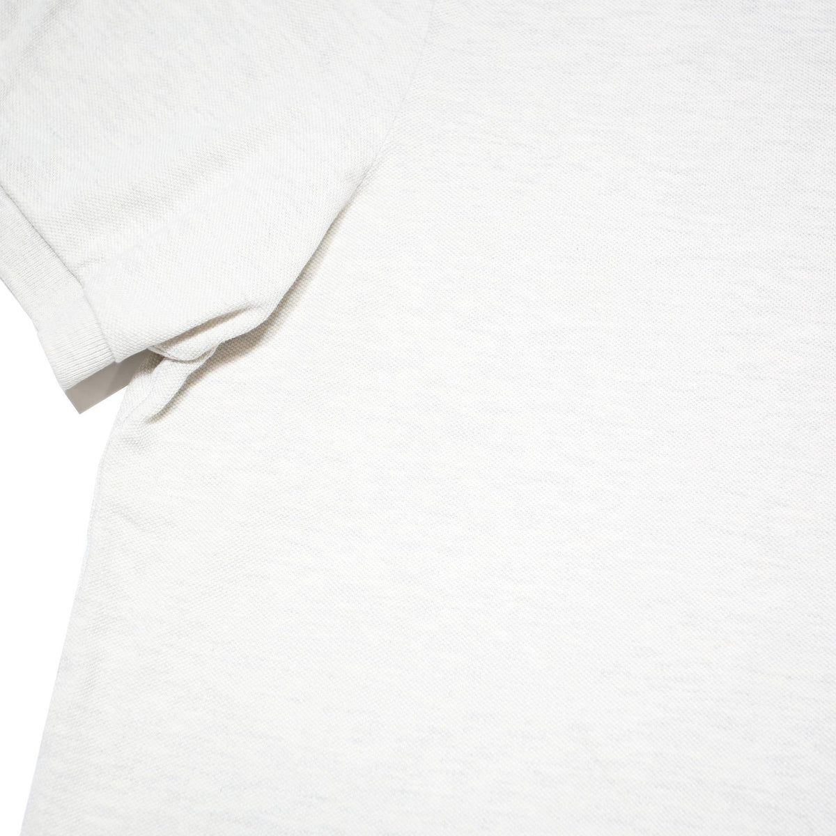 POLO RALPH LAUREN Mens White Short Sleeve Plain M Cotton Blend Classic Polo