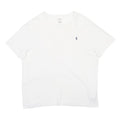 POLO RALPH LAUREN Mens White L Crew Neck Short Sleeve Graphic Cotton Blend