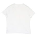 POLO RALPH LAUREN Mens White L Crew Neck Short Sleeve Graphic Cotton Blend