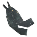 CARHARTT Mens Black Cotton Canvas Dungarees Regular Fit Straight XL W38 L32