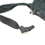 CARHARTT Mens Black Cotton Canvas Dungarees Regular Fit Straight XL W38 L32