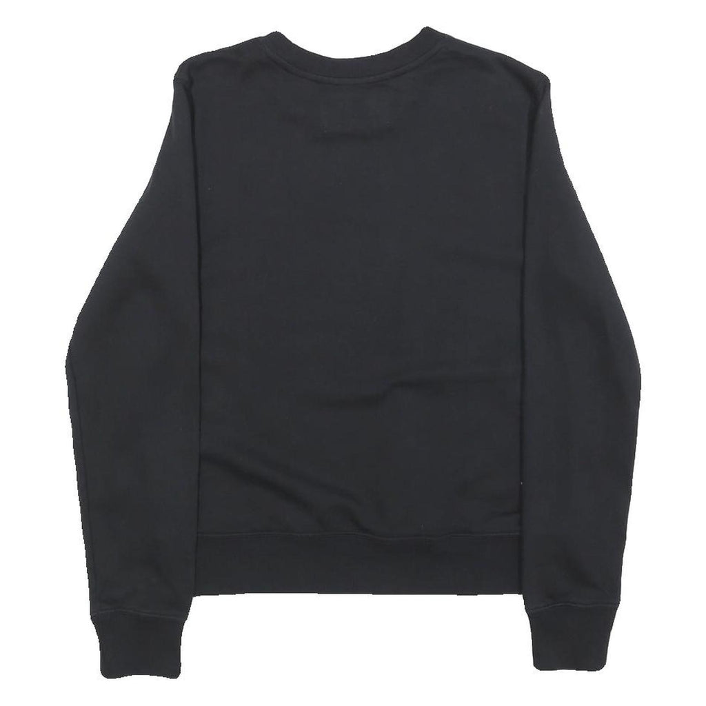 CALVIN KLEIN JEANS Mens Black Crew Neck XS Logo Sweatshirt Cotton Blend