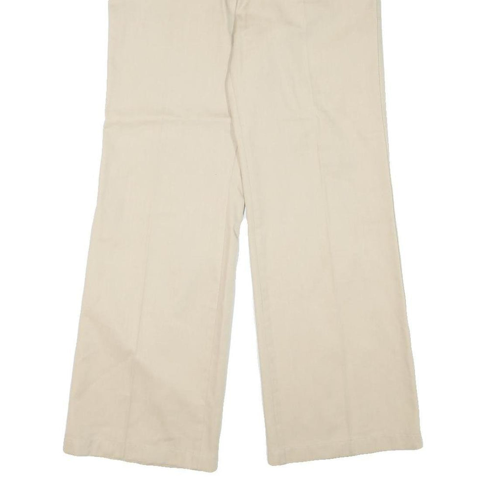 MCGREGOR Mens Cotton Blend Beige Regular Fit Straight Leg Trousers W32 L30