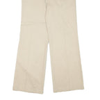 MCGREGOR Mens Cotton Blend Beige Regular Fit Straight Leg Trousers W32 L30