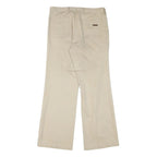 MCGREGOR Mens Cotton Blend Beige Regular Fit Straight Leg Trousers W32 L30