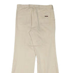 MCGREGOR Mens Cotton Blend Beige Regular Fit Straight Leg Trousers W32 L30