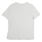TOMMY HILFIGER Mens Grey & White Pocket T-Shirt M Short Sleeve Crew Neck Cotton