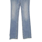 TRUE RELIGION Womens Jeans Blue Regular Straight Denim Medium W26 L34 Stud