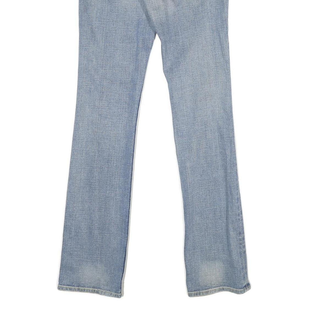 TRUE RELIGION Womens Jeans Blue Regular Straight Denim Medium W26 L34 Stud