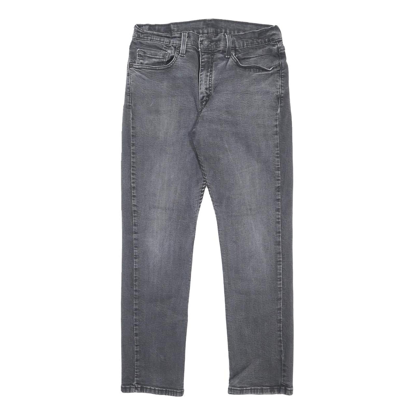 LEVI'S 511 Slim Mens Jeans Grey Slim Skinny Denim Medium W28 L30 Authentic