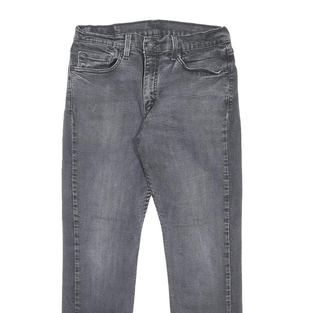 LEVI'S 511 Slim Mens Jeans Grey Slim Skinny Denim Medium W28 L30 Authentic