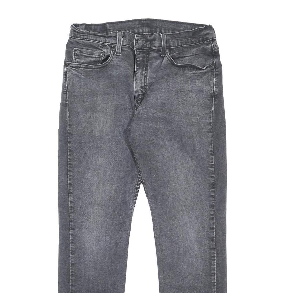 LEVI'S 511 Slim Mens Jeans Grey Slim Skinny Denim Medium W28 L30 Authentic