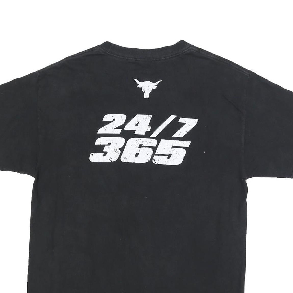 WWE Mens Black Boots 2 Asses Graphic T-Shirt M Short Sleeve Crew Neck