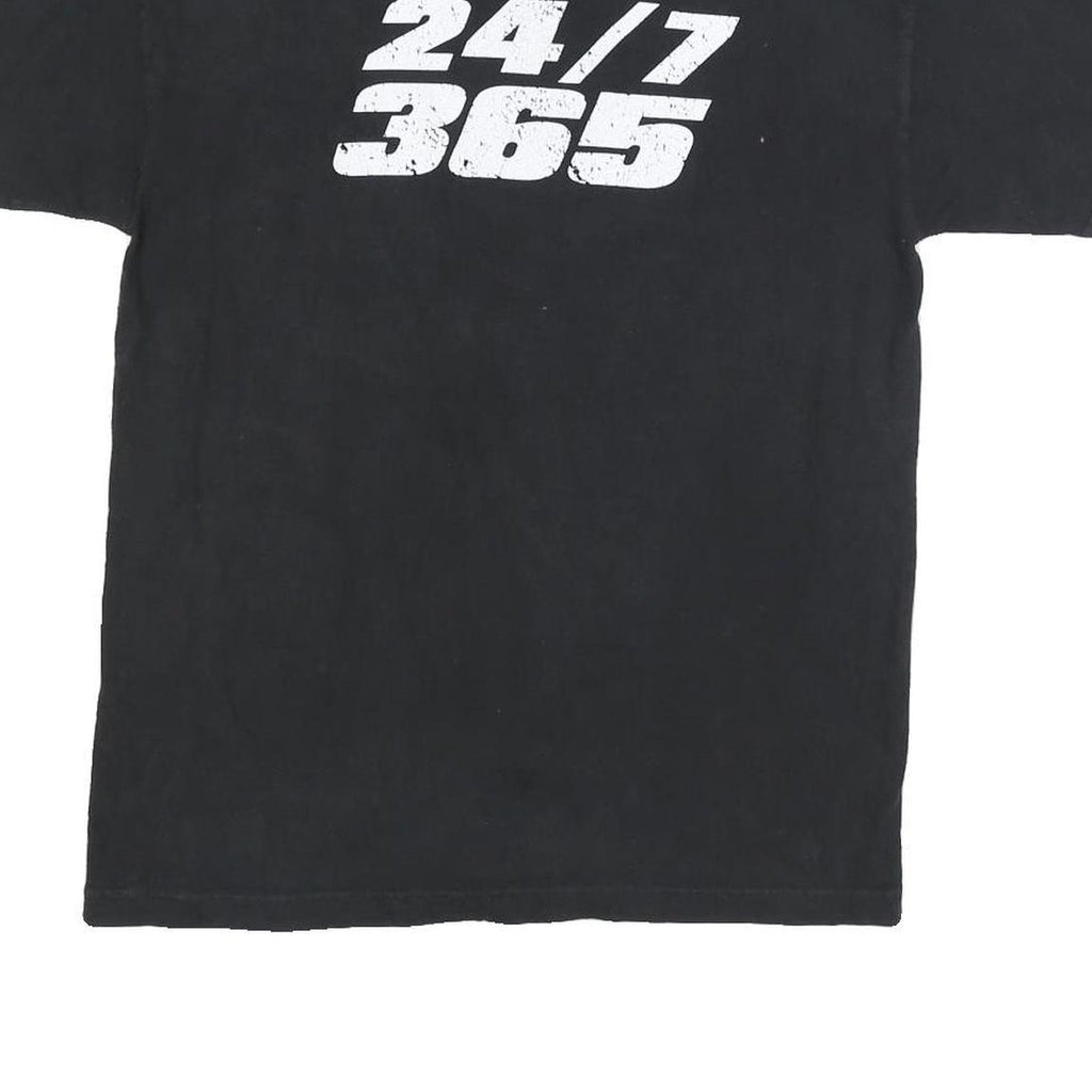 WWE Mens Black Boots 2 Asses Graphic T-Shirt M Short Sleeve Crew Neck