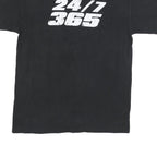 WWE Mens Black Boots 2 Asses Graphic T-Shirt M Short Sleeve Crew Neck