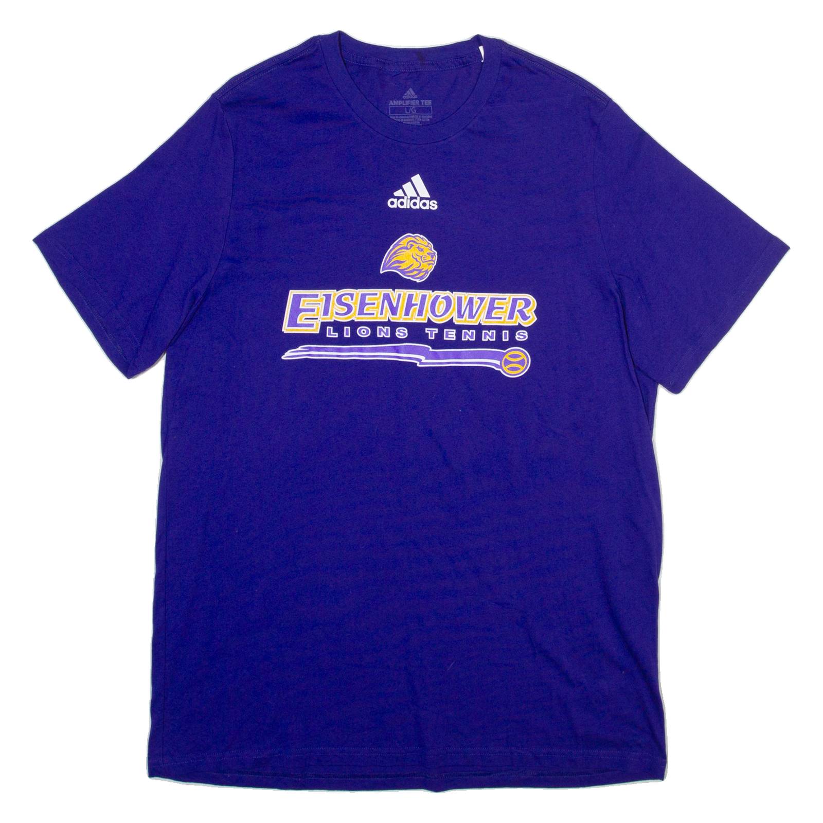 ADIDAS Mens T-Shirt Blue L