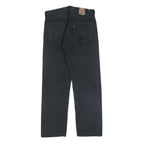 LEVI'S 501 Mens Jeans Black Regular Straight Denim W32 L29 Classic Button Fly
