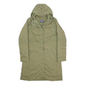 PATAGONIA Womens Green Jacket L Polyester Blend Plain Long Sleeve Zip Hooded