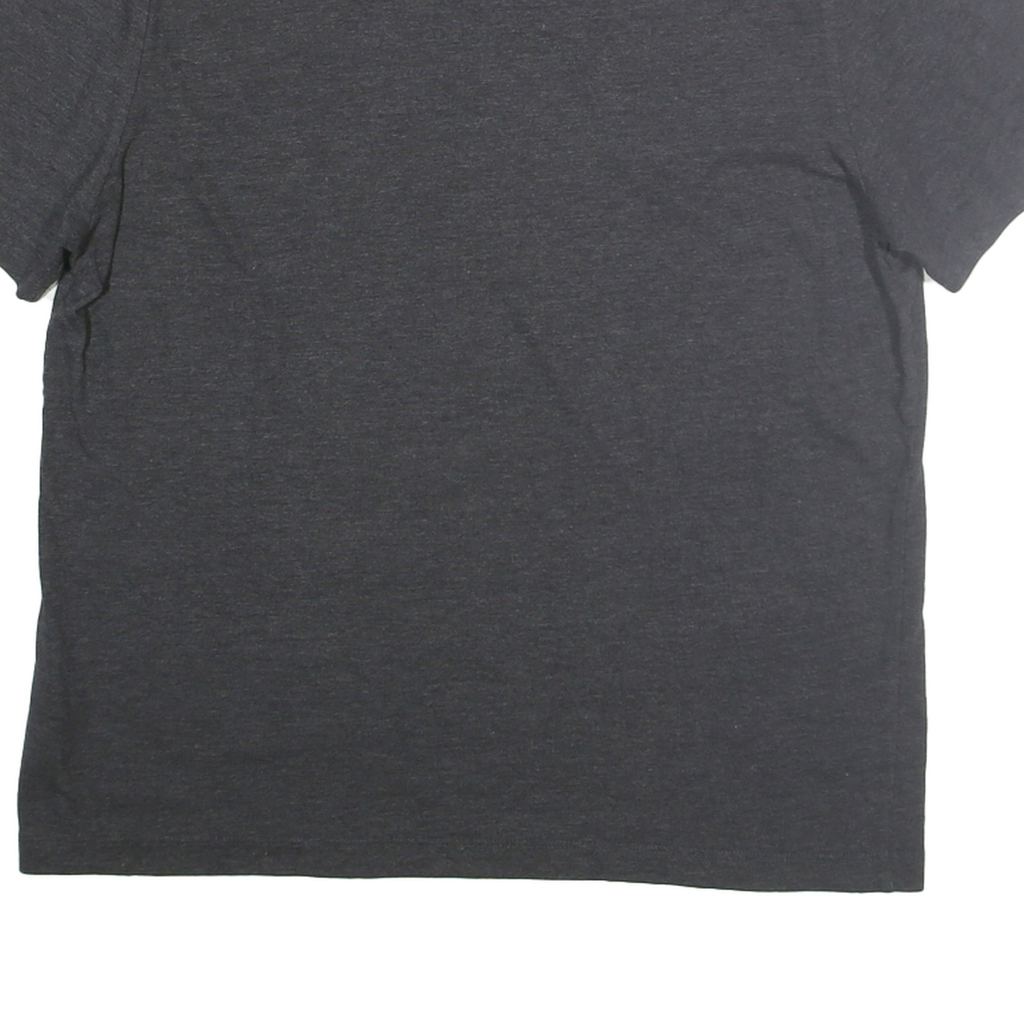 PUMA Mens Black & White Logo Graphic T-Shirt M Short Sleeve Crew Neck Casual