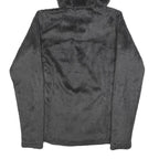 HELLY HANSEN Womens Black & Pink Hooded Jacket M Polyester Blend Fleece Outdoor