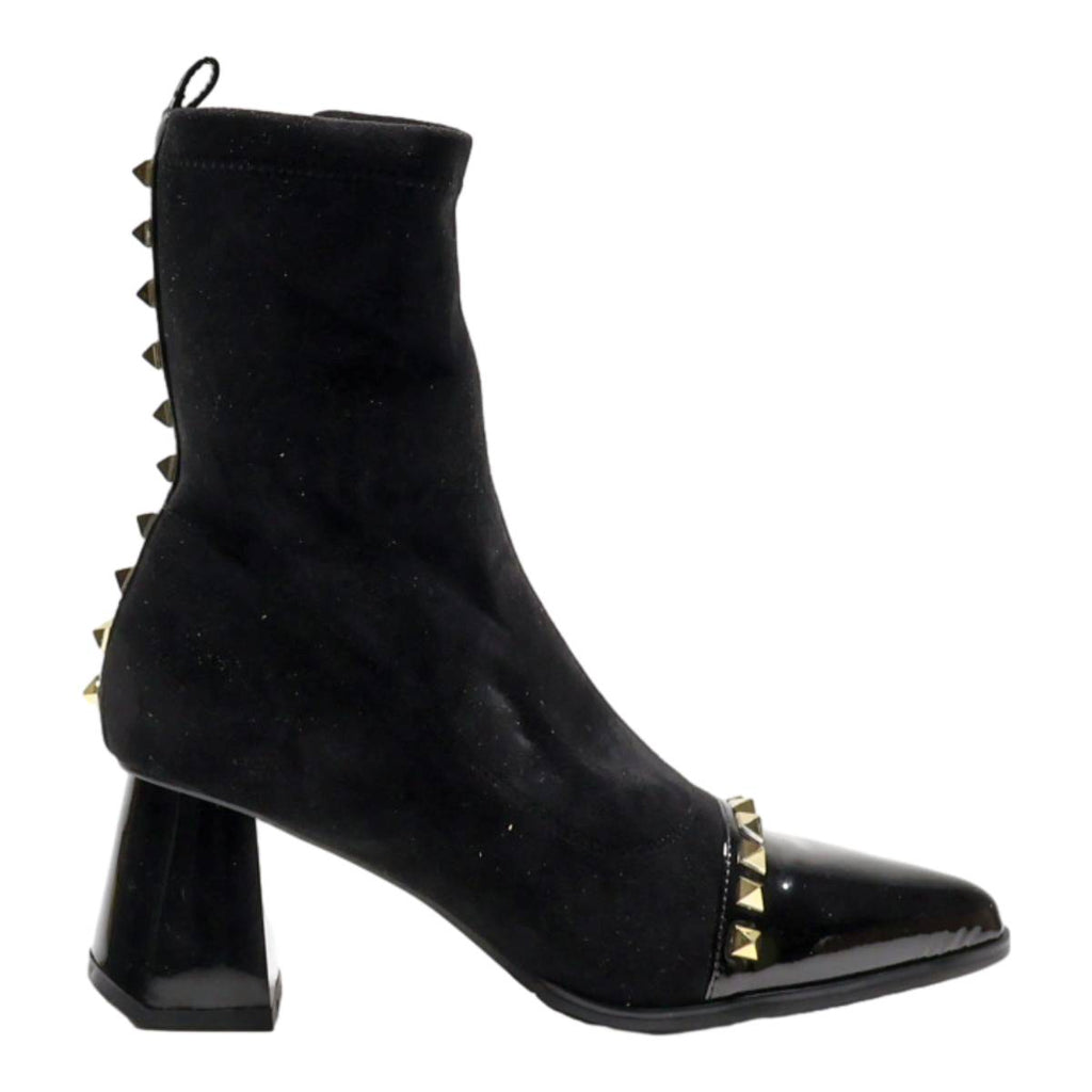 AZURA Ankle Boots Black Synthetic Womens UK 4