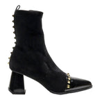 AZURA Ankle Boots Black Synthetic Womens UK 4