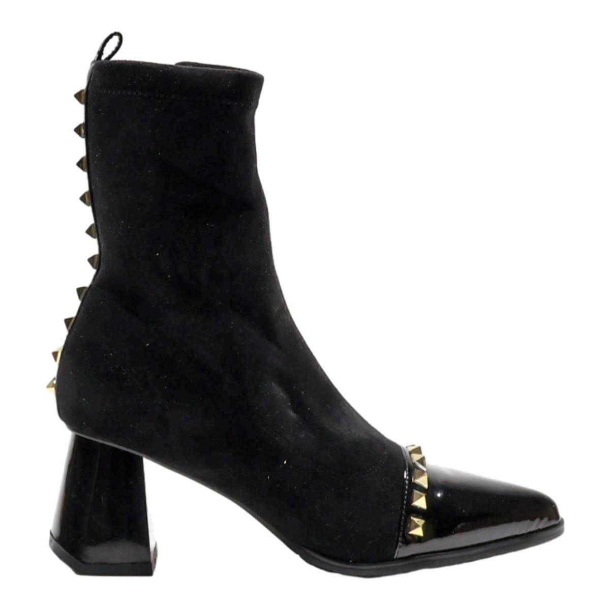 AZURA Ankle Boots Black Synthetic Womens UK 4