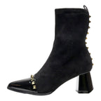 AZURA Ankle Boots Black Synthetic Womens UK 4