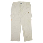 LIMIT Detachable Legs Mens Trousers Beige Relaxed Straight W38 L31