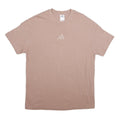 ADIDAS Mens Beige Crew Neck Cotton T-Shirt L Casual Sportswear