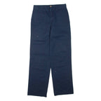 DICKIES Mens Trousers Blue Regular Straight W28 L30