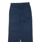 DICKIES Mens Trousers Blue Regular Straight W28 L30