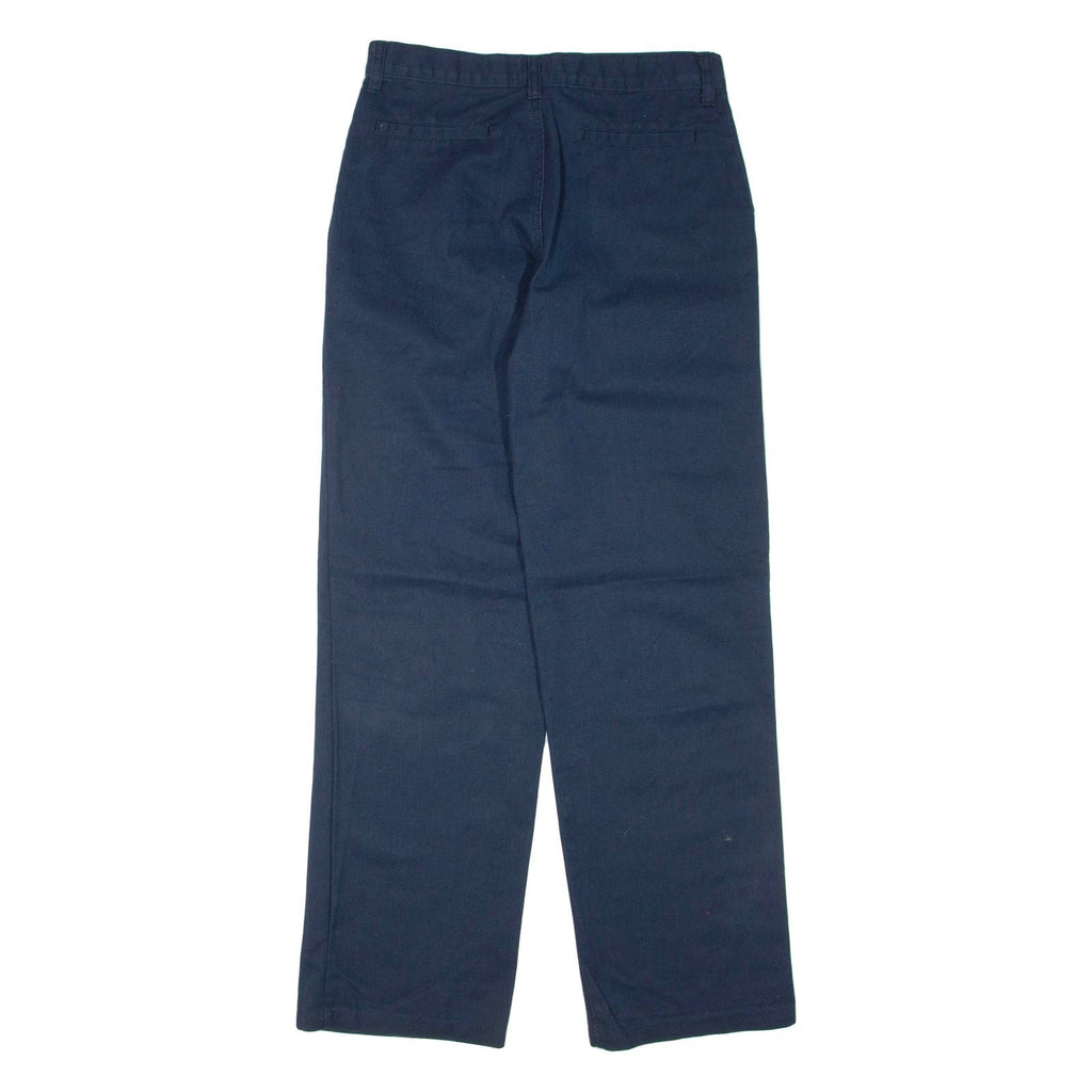 DICKIES Mens Trousers Blue Regular Straight W28 L30