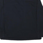 TOMMY HILFIGER Mens Black Long Sleeve Plain XL Cotton Blend Polo Shirt