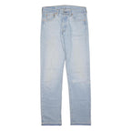 LEVI'S 501 Mens Regular Fit Straight Denim Light W32 L31 Button Cotton Blend