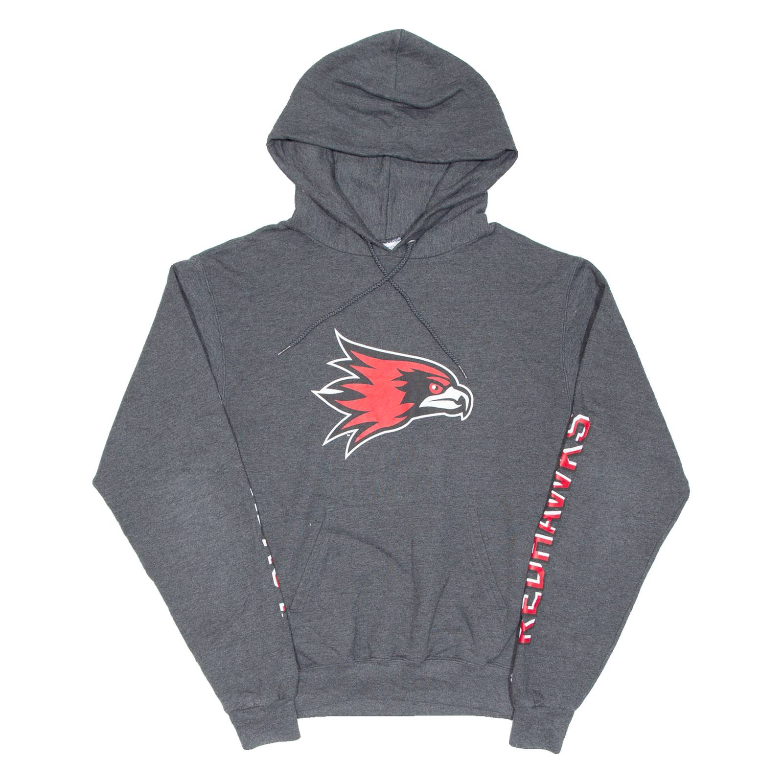CHAMPION Mens Grey Hoodie Pullover USA S