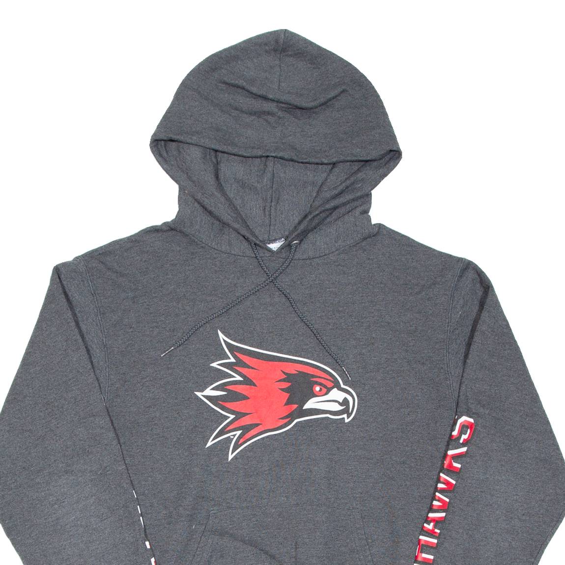 CHAMPION Mens Grey Hoodie Pullover USA S