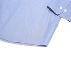 TOMMY HILFIGER Mens Blue & White Striped Shirt XL Classic Button Down Office