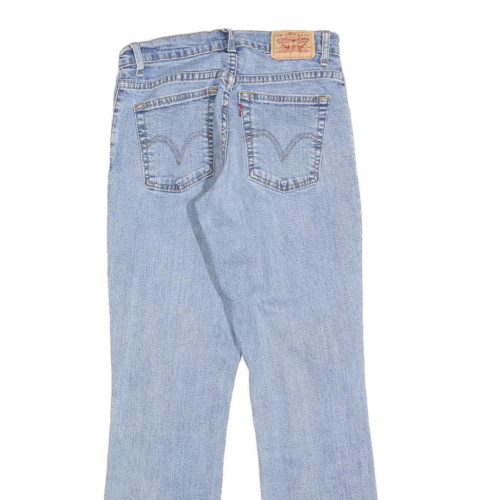 LEVI'S 550 Straight Womens Jeans Blue Relaxed Straight Denim Light W26 L29