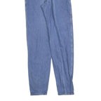 LEE Womens Blue Regular Fit Straight Denim Jeans W24 L32 Classic Zip Cotton