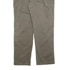 CARHARTT Mens Cotton Blend Beige Regular Straight Trousers W40 L34 Workwear Zip