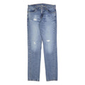 LEVI'S 511 Slim Mens Jeans Blue Slim Skinny Denim Medium W32 L34 Stylish Fit