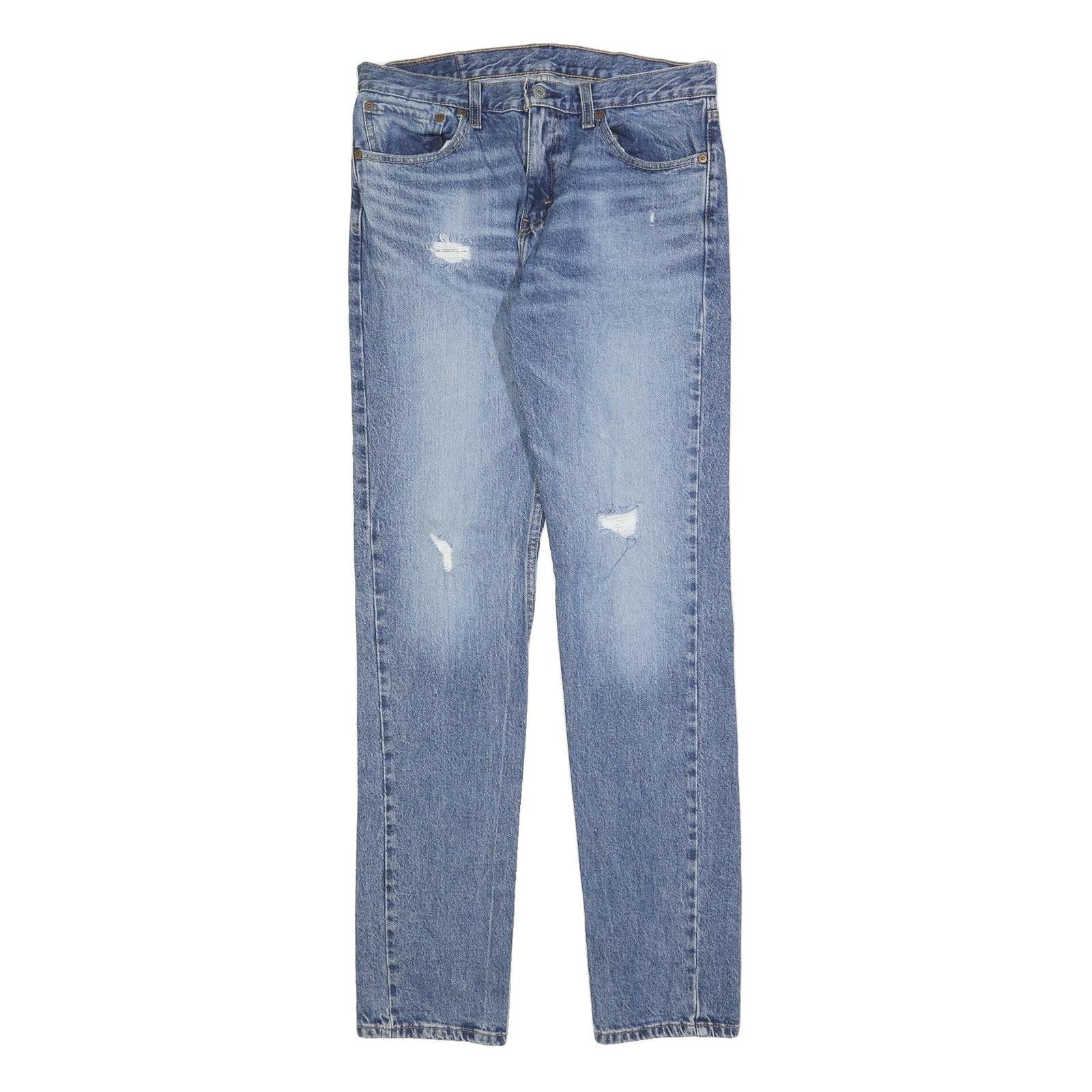 LEVI'S 511 Slim Mens Jeans Blue Slim Skinny Denim Medium W32 L34 Stylish Fit