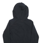 PUMA Womens Black Zip Hoodie M Cotton Blend Casual Lightweight Sweatshirt