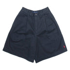 RALPH LAUREN Womens Chino Shorts Black Relaxed M W24