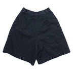 RALPH LAUREN Womens Chino Shorts Black Relaxed M W24