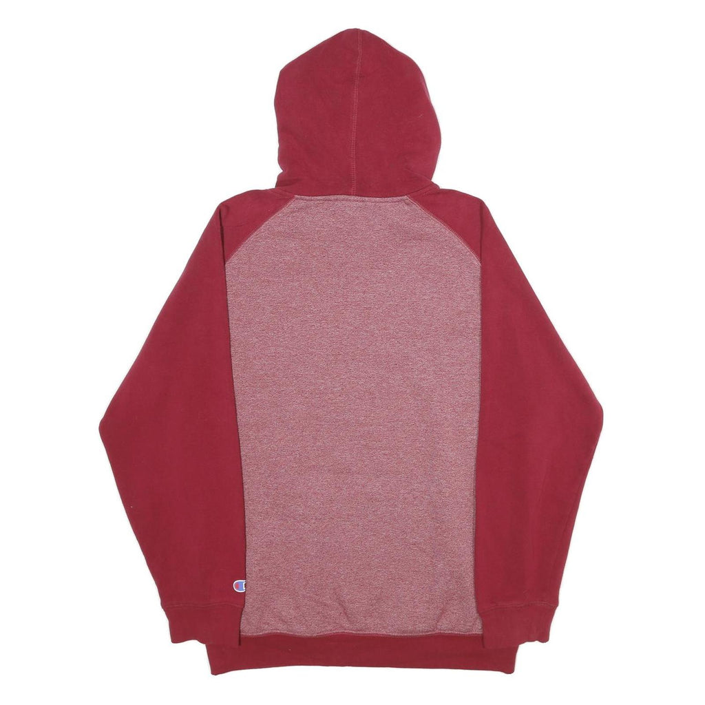 CHAMPION Mens Maroon & Heather WSU Cougars Pullover Hoodie M Casual Sportswear