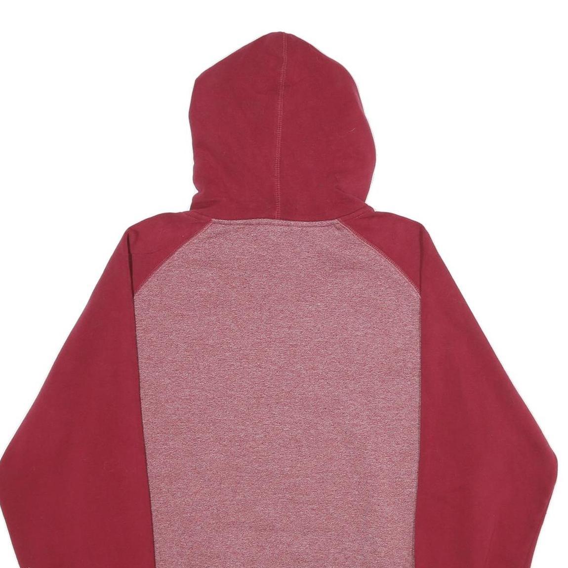 CHAMPION Mens Maroon & Heather WSU Cougars Pullover Hoodie M Casual Sportswear